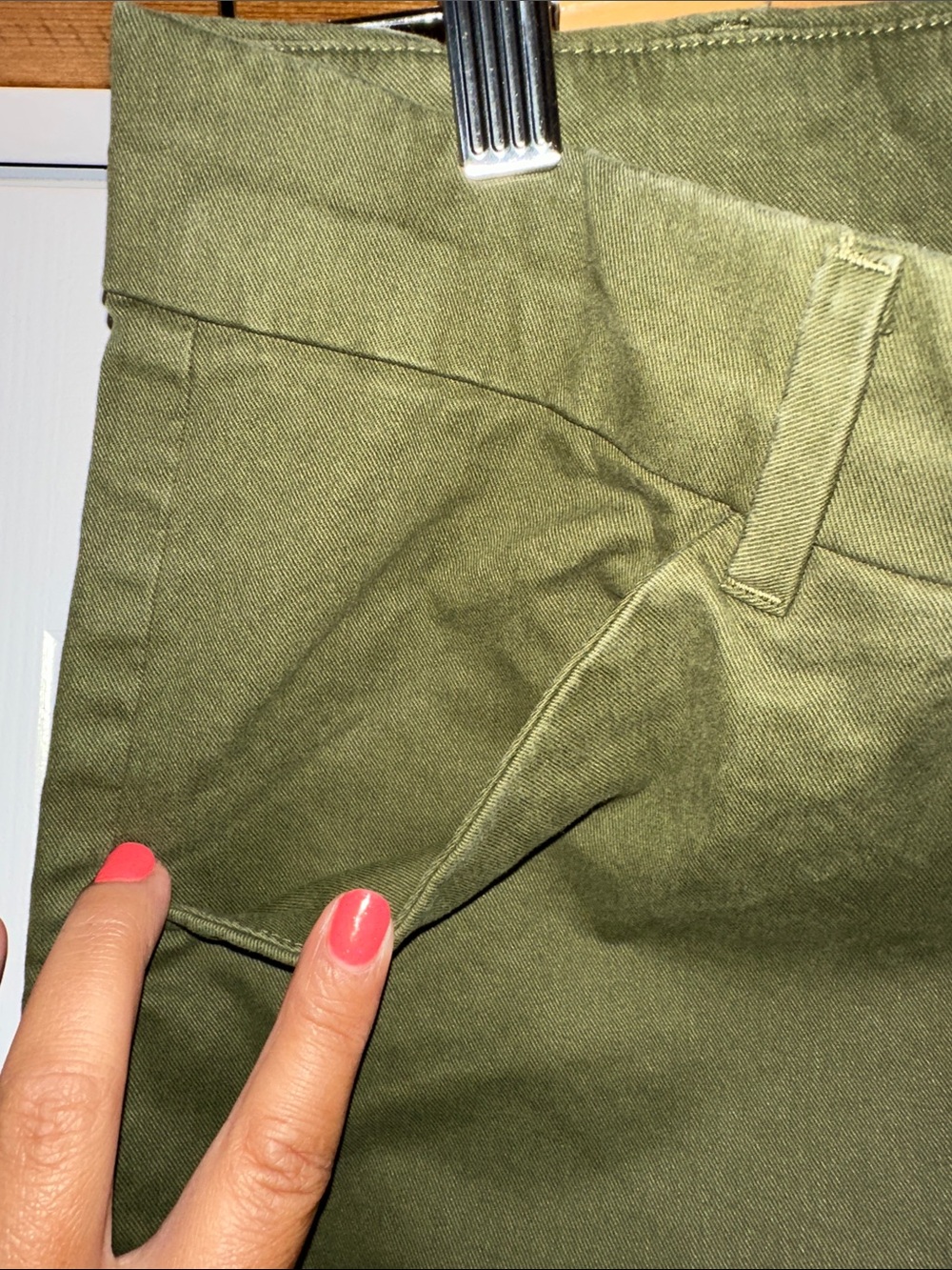GAP Woman’s Olive Green Chinos - Picture 2 of 8